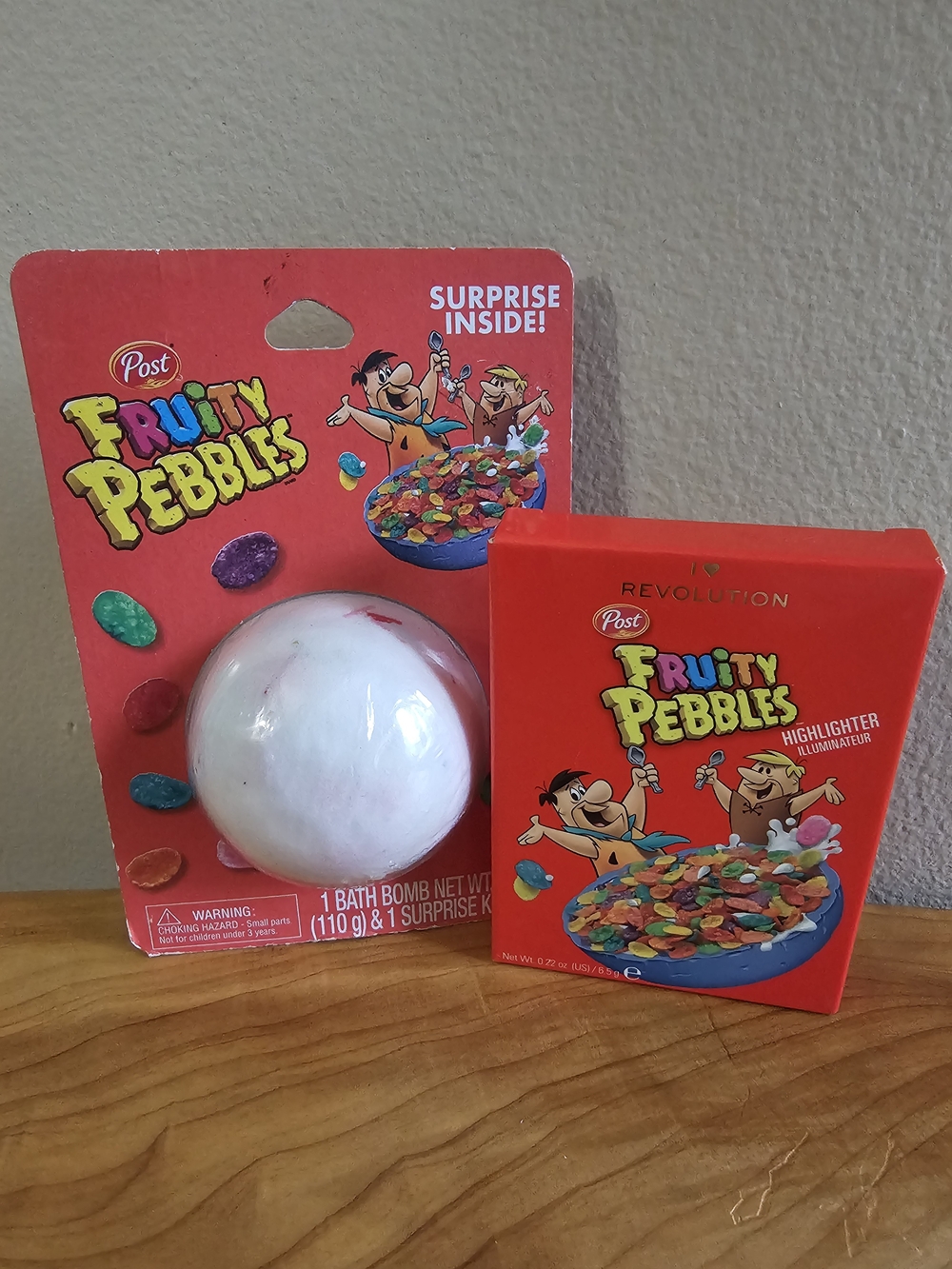 Post Fruity Pebbles Bath Bomb & Highlighter Set - Picture 3 of 4